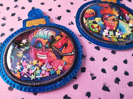 4x4 DIGITAL DOWNLOAD Round Applique Ornament 2 Sizes 3 and 4 inch