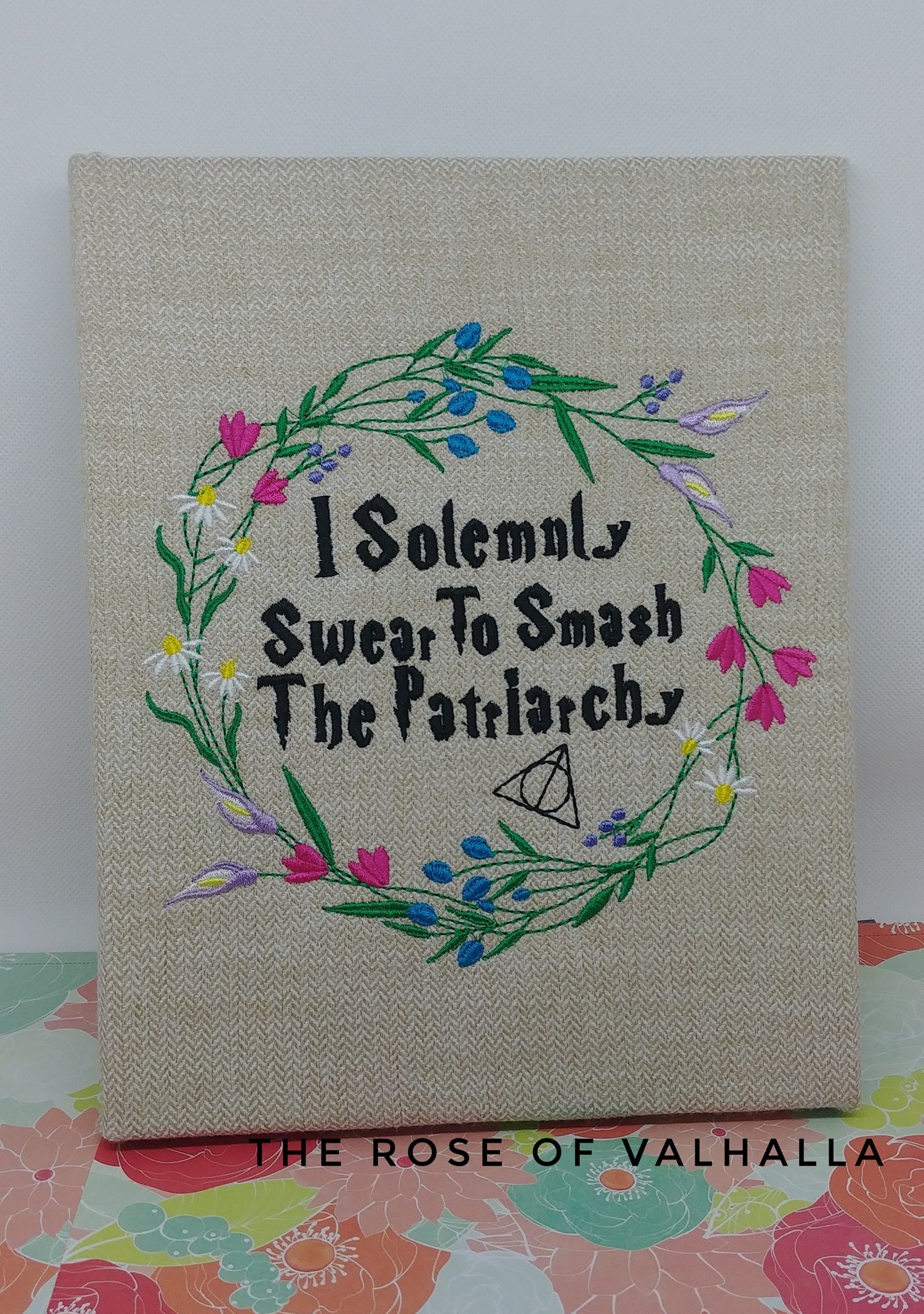 DIGITAL DOWNLOAD Floral I Solemnly Swear To Smash The Patriarchy 4 Sizes