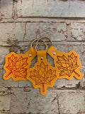 DIGITAL DOWNLOAD Geometric Maple Leaf Snap Tab