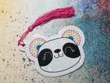 4x4 DIGITAL DOWNLOAD Rainbow Panda Bookmark