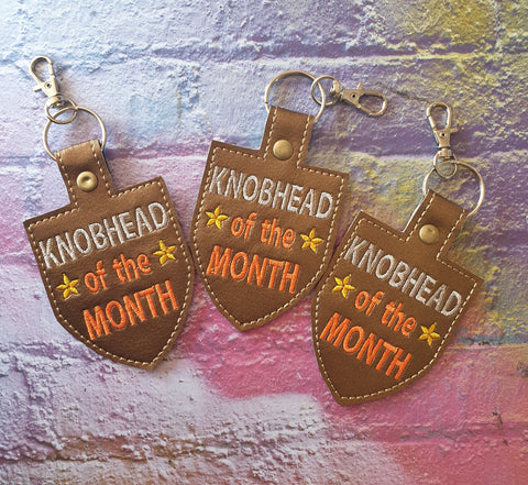 DIGITAL DOWNLOAD Knobhead of the Month Award Snap Tab