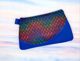 DIGITAL DOWNLOAD New Wave Clutch Applique Zipper Bag Lined and Unlined