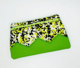DIGITAL DOWNLOAD Carin Clutch Applique Zippered Bag Lined and Unlined