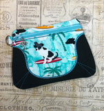 DIGITAL DOWNLOAD Jamie Clutch Applique Zippered Bag Lined and Unlined