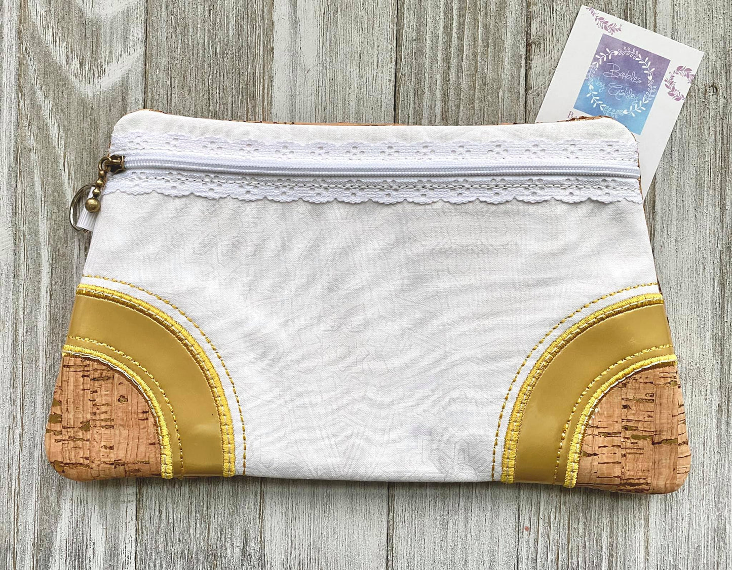 DIGITAL DOWNLOAD Britteny Clutch Applique Zippered Bag Lined and Unlined