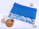 DIGITAL DOWNLOAD Herlina Clutch Applique Zippered Bag Lined and Unlined