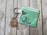 DIGITAL DOWNLOAD 4x4 Little Mermaid Girl Zipper Bag
