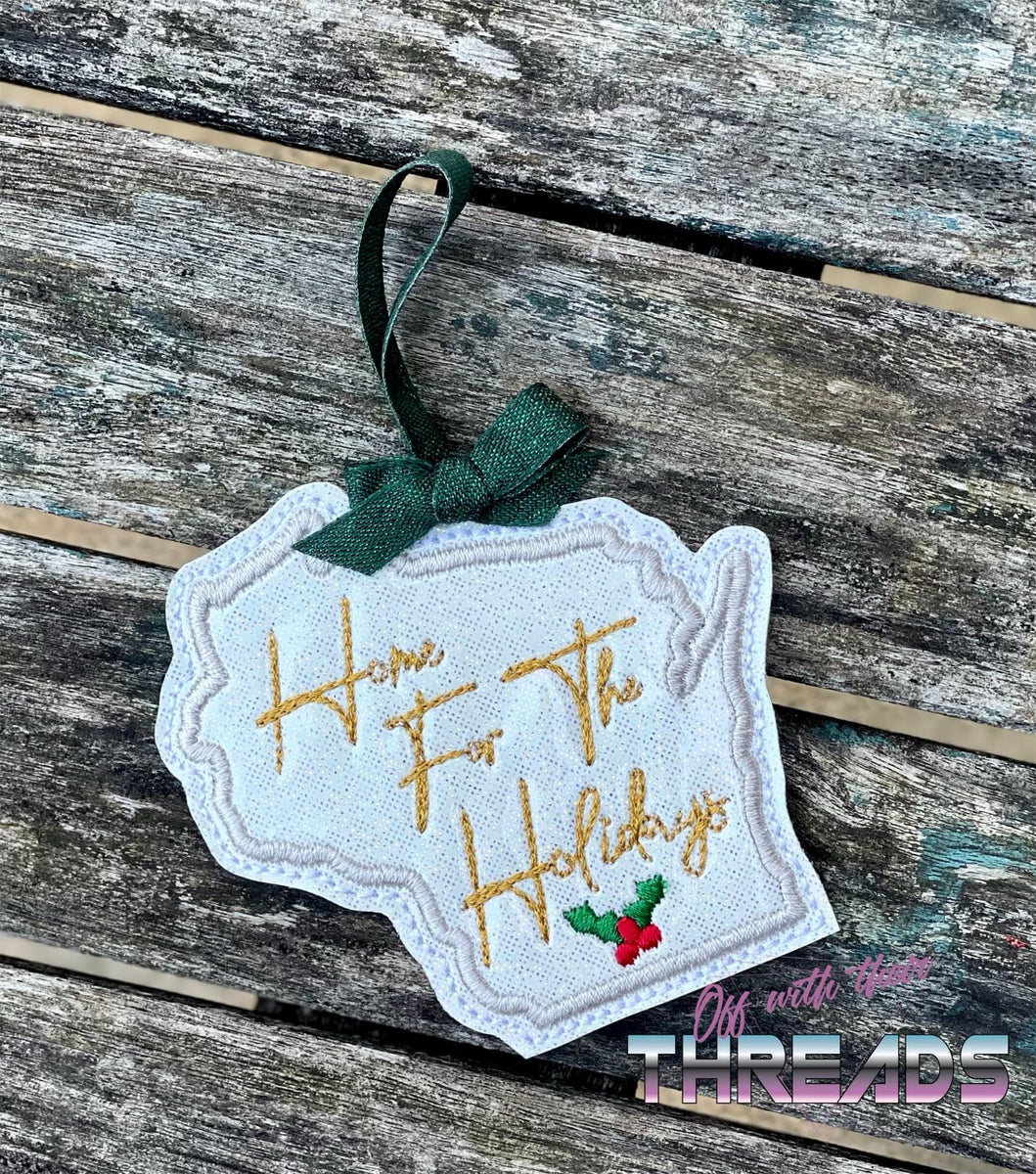DIGITAL DOWNLOAD Wisconsin State Bookmark Ornament Gift Tag – Off With ...